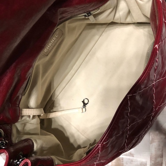 100% Authentic Red Chanel Satchel/Crossbody - Picture 7 of 9